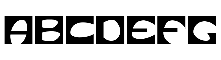Square circle  Free Fonts Download