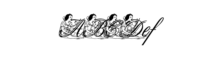 AL Princess Snow White  Free Fonts Download