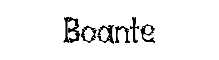Bony Bones  Free Fonts Download