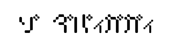 Amoebic kana  Free Fonts Download