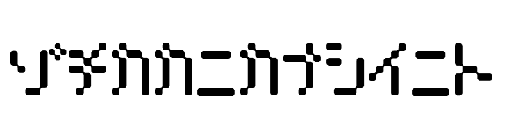 Amoebic kana  Free Fonts Download