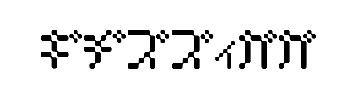 Amoebic kana  Free Fonts Download