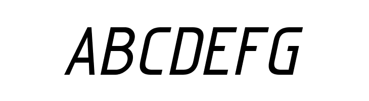 TechnicznaPomoc Italic  Free Fonts Download