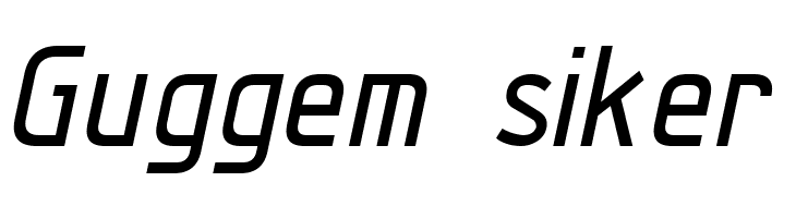 TechnicznaPomoc Italic  Free Fonts Download