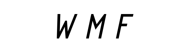 TechnicznaPomoc Italic  Free Fonts Download