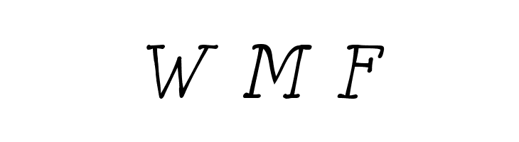 Mitchell Park East Italic  Free Fonts Download