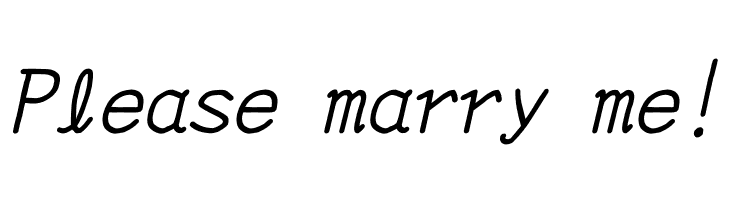 YOzFontA04 Italic  Free Fonts Download