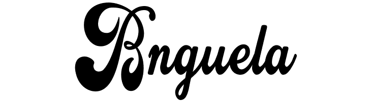 Bnguela Attraction Personal Use  Font