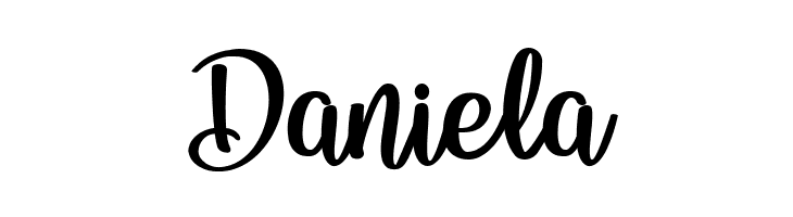 Daniela Bunch Blossoms Personal Use Font