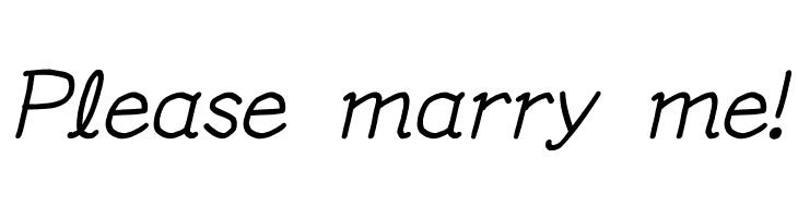 YOzFontP97 Italic  Free Fonts Download