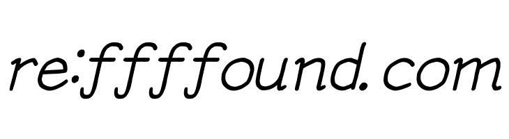 YOzFontP97 Italic  Free Fonts Download
