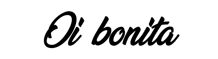 Oi%252C%2Bbonita Vegan Style Personal Use  Font