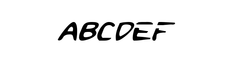 2Toon Expanded Italic  Free Fonts Download