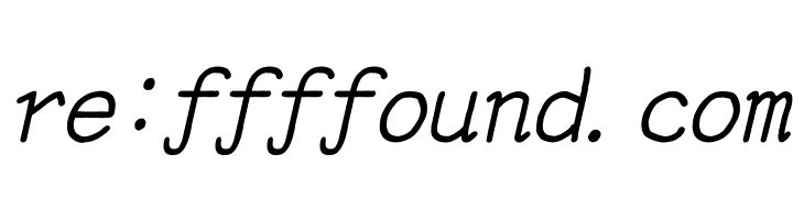 YOzFontE97 Italic  Free Fonts Download