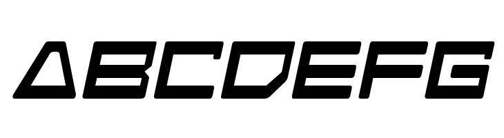 Android Nation Italic  Free Fonts Download