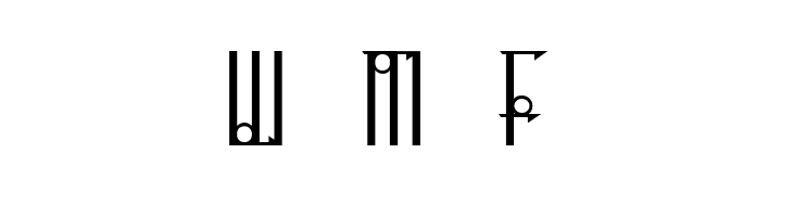 Thirteen O Clock  Free Fonts Download