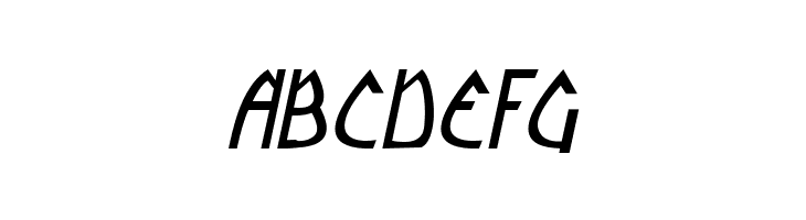 Yoshitoshi Italic  Free Fonts Download