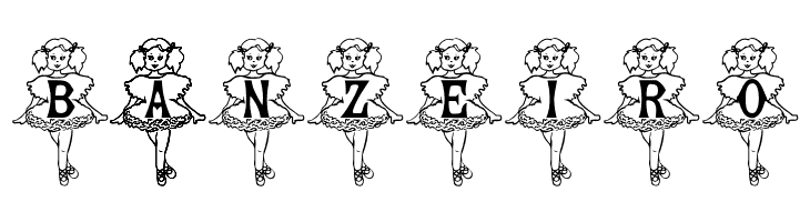 BJF Ballerina BJF Ballerina  Free Fonts Download