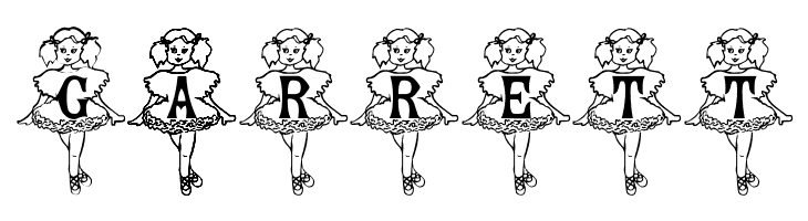 BJF Ballerina BJF Ballerina  Free Fonts Download