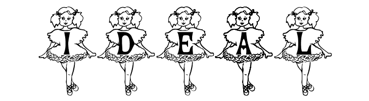 BJF Ballerina BJF Ballerina  Free Fonts Download