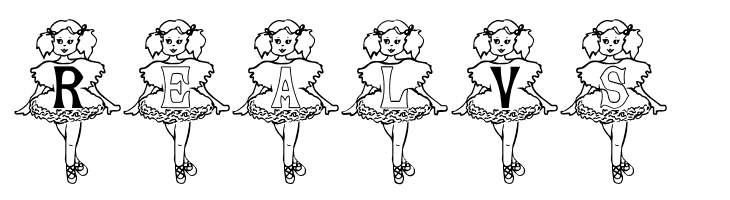 BJF Ballerina BJF Ballerina  Free Fonts Download