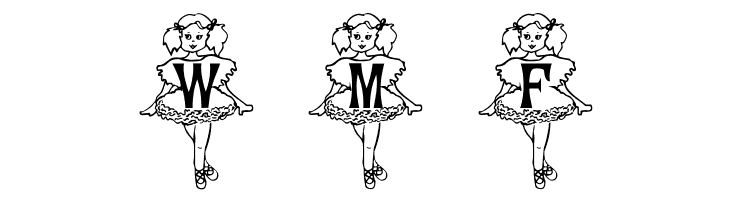 BJF Ballerina BJF Ballerina  Free Fonts Download