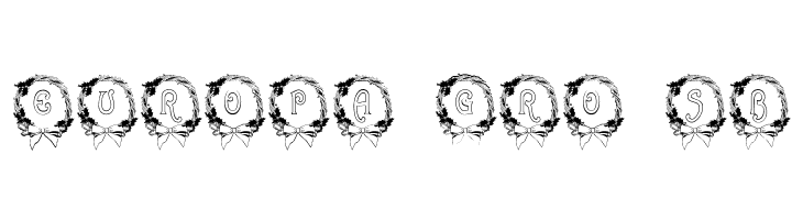 BJF Christmas Wreath  Free Fonts Download