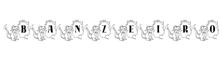 BJF Dragons  Free Fonts Download