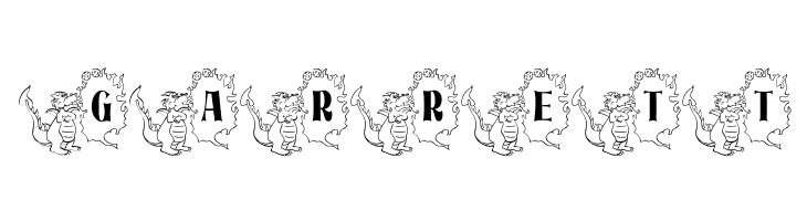 BJF Dragons  Free Fonts Download