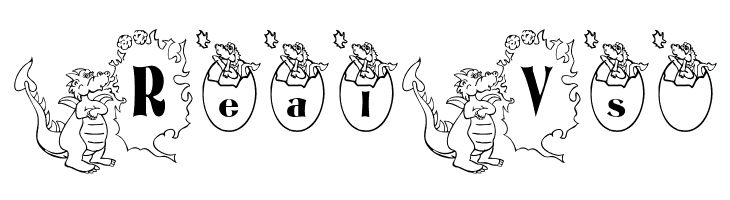 BJF Dragons  Free Fonts Download