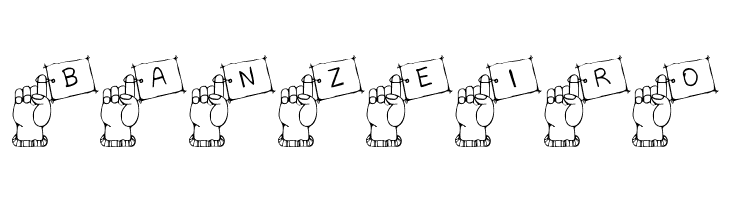 BJF Fingerprint  Free Fonts Download