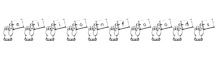 BJF Fingerprint  Free Fonts Download