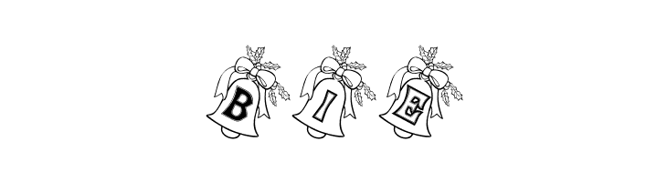 BJF Holly Bells  Free Fonts Download