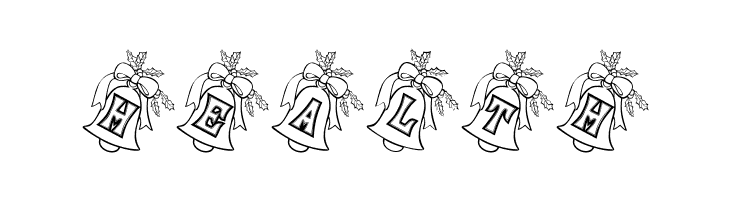 BJF Holly Bells  Free Fonts Download