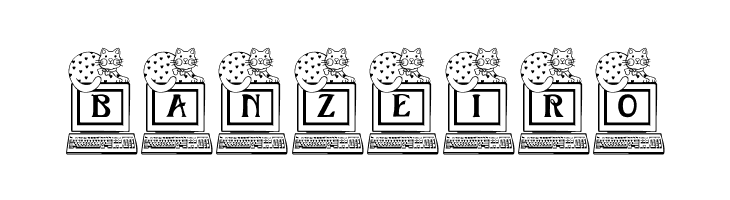 BJF Kat n Mouse  Free Fonts Download