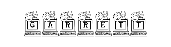 BJF Kat n Mouse  Free Fonts Download