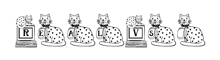 BJF Kat n Mouse  Free Fonts Download