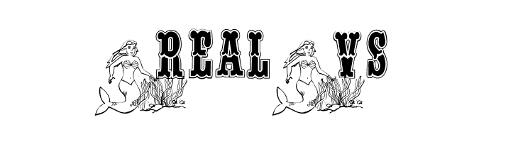BJF Mermaid  Free Fonts Download