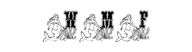 BJF Mermaid  Free Fonts Download