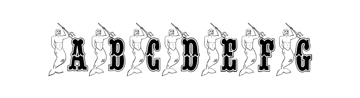 BJF Merman  Free Fonts Download