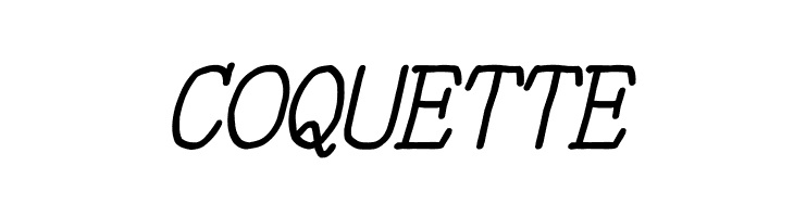 YOzFontC97 Italic  Free Fonts Download