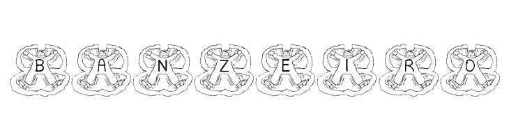 BJF Xmas Angels AH  Free Fonts Download