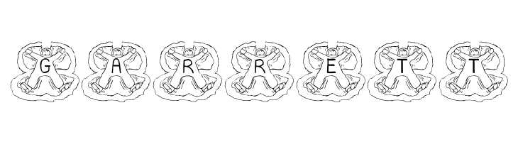 BJF Xmas Angels AH  Free Fonts Download