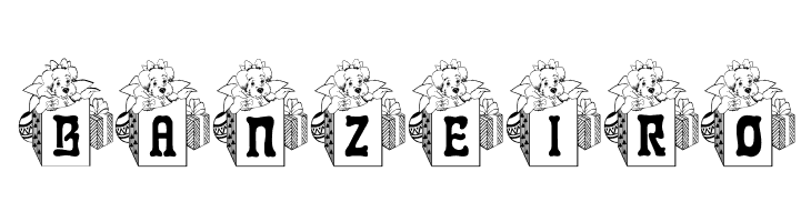 BJF Xmas Puppy  Free Fonts Download