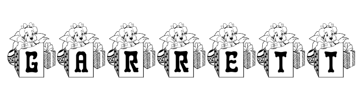 BJF Xmas Puppy  Free Fonts Download