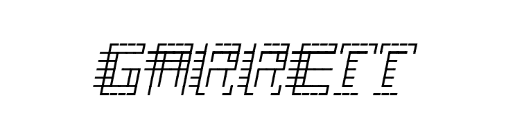 Gridli Italic  Free Fonts Download