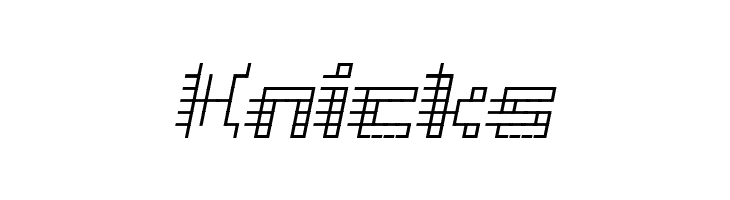 Gridli Italic  Free Fonts Download