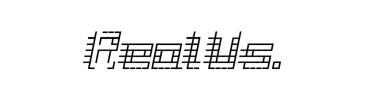 Gridli Italic  Free Fonts Download