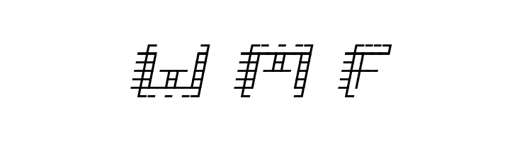 Gridli Italic  Free Fonts Download