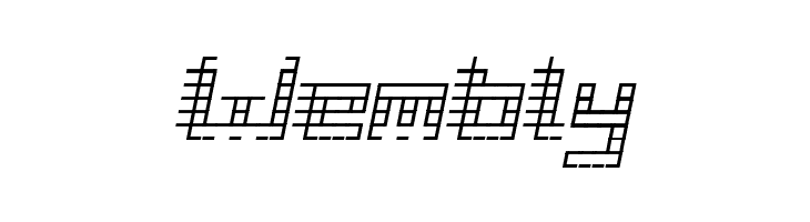 Gridli Italic  Free Fonts Download